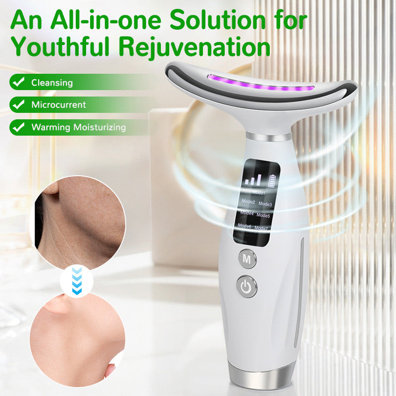Masajeador Facial y Cuello LED