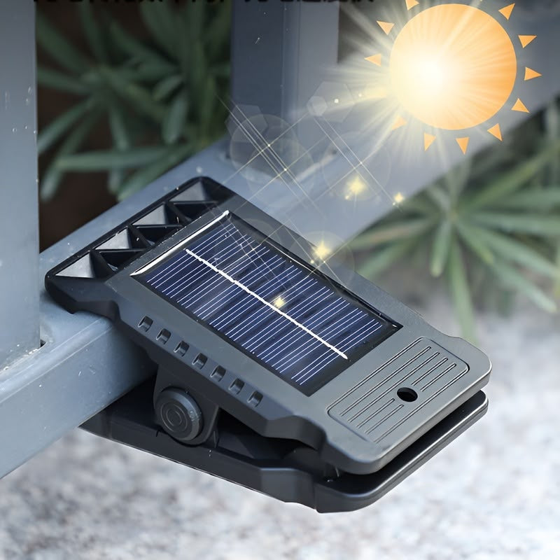 lámpara solar con sensor de movimiento