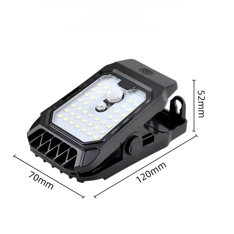 lámpara solar con sensor de movimiento