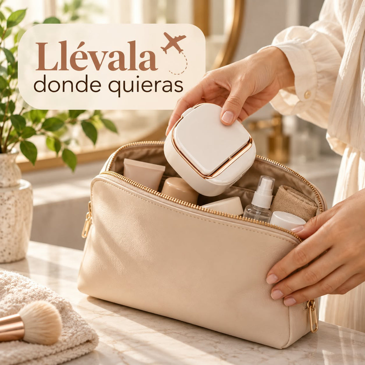 DrainEra® Jabonera portátil con drenaje y tapa