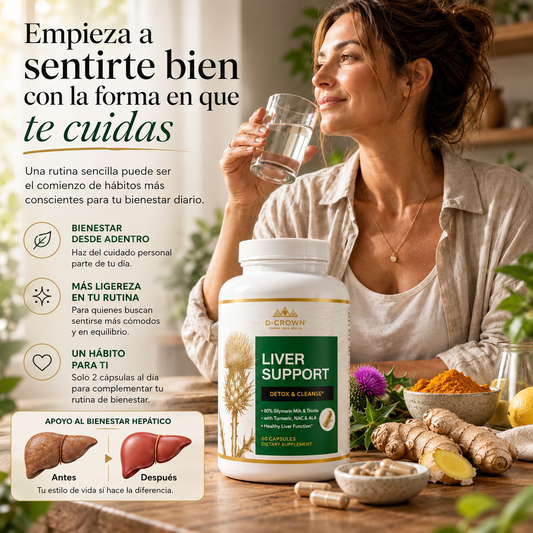 Liver Support® suplemento bienestar hepático
