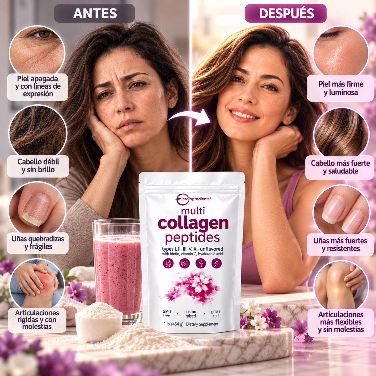 Multi Collagen Peptides® 454 gr